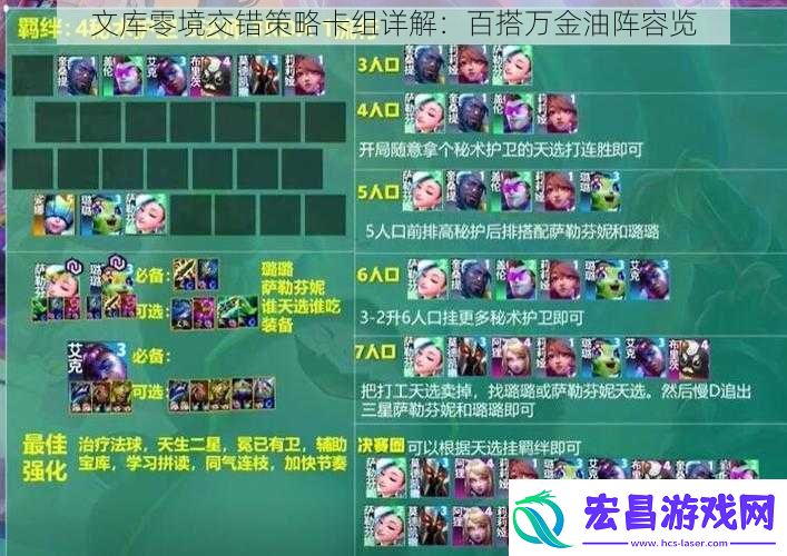 文库零境交错策略卡组详解