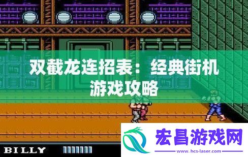 双截龙连招表