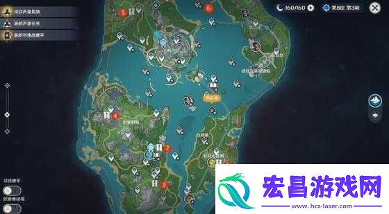 原神璃月飞行竞速位置分享