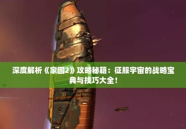 深度解析家园2攻略秘籍