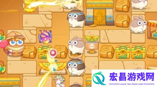 保卫萝卜4法老归来第53关怎么过