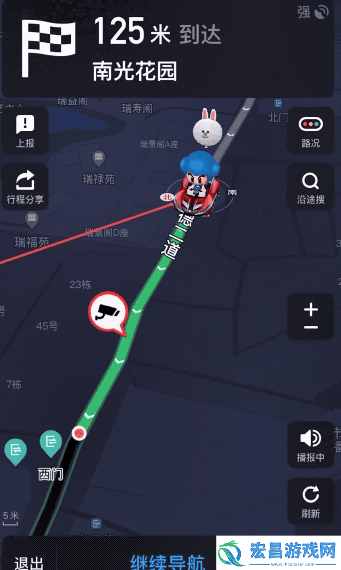 跑跑卡丁车×LINEFRIENDS腾讯地图主题来袭