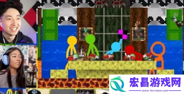 暴躁老外玩Minecraft
