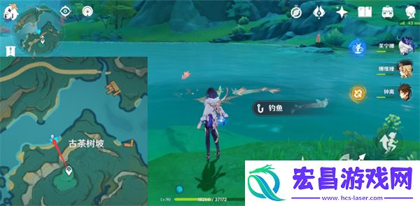 原神4.4新增钓鱼点位置在哪