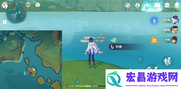 原神4.4新增钓鱼点位置在哪