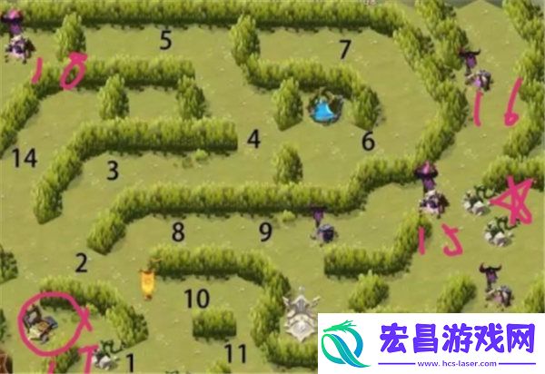 剑与远征丛林秘境怎么过