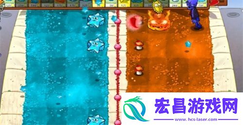 PVZ杂交版益智模式冰火两重天过关攻略详解