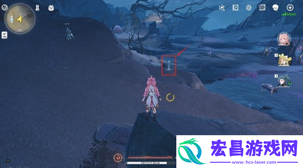 鸣潮荒石高地观景点位置在哪