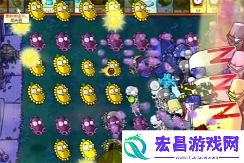 PVZ杂交版益智模式忧郁咖啡豆1过关流程分享