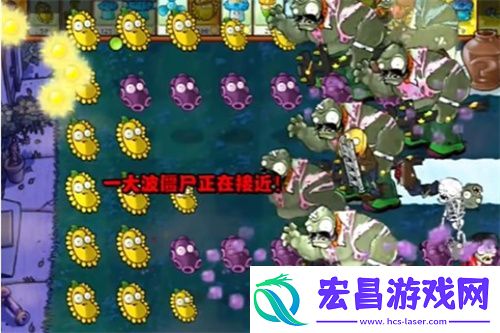 PVZ杂交版益智模式忧郁咖啡豆1过关流程分享