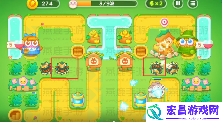讲一讲保卫萝卜4绿野奇缘第47关攻略