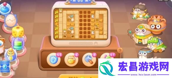 保卫萝卜4法老归来68关怎么过