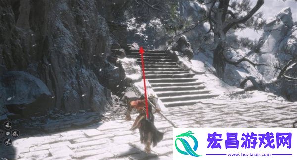 黑神话悟空一念壁石道旁打坐点位置介绍