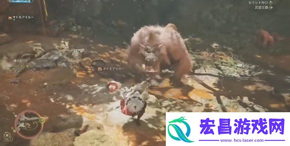 桃毛兽王重返怪物猎人