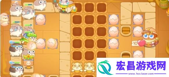 保卫萝卜4法老归来68关怎么过