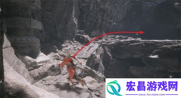 黑神话悟空一念壁石道旁打坐点位置介绍