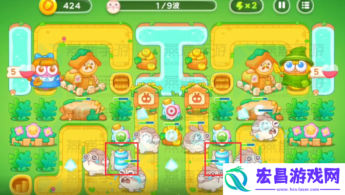 讲一讲保卫萝卜4绿野奇缘第47关攻略