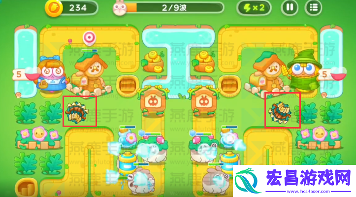讲一讲保卫萝卜4绿野奇缘第47关攻略