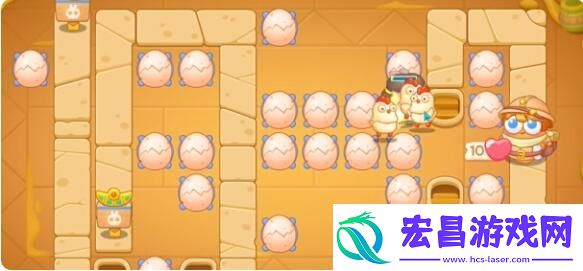 保卫萝卜4法老归来68关怎么过