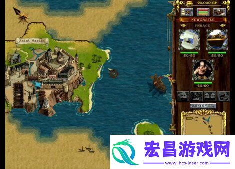 海盗题材策略游戏Corsairs