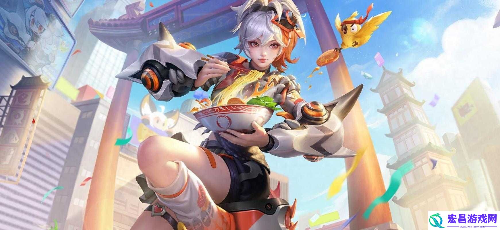 姬小满拿枪奖励自己