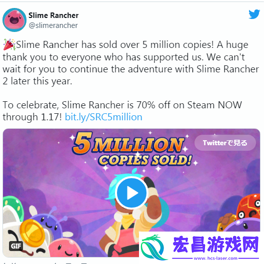 史莱姆牧场销量破500万份！Steam开启限时促销