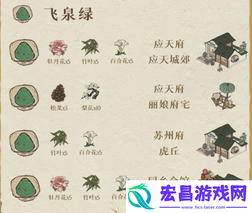 江南百景图颜料怎么获得全部颜料获取方法