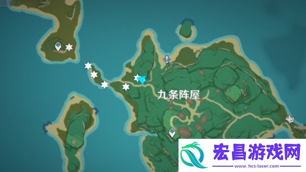 原神8月10日稻妻秘宝迷踪藏宝地在哪原神稻妻秘宝迷踪藏宝地9