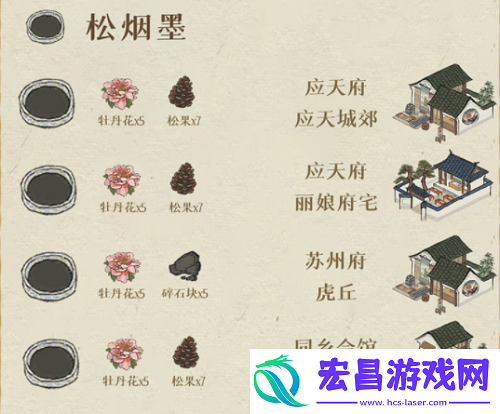 江南百景图颜料怎么获得全部颜料获取方法