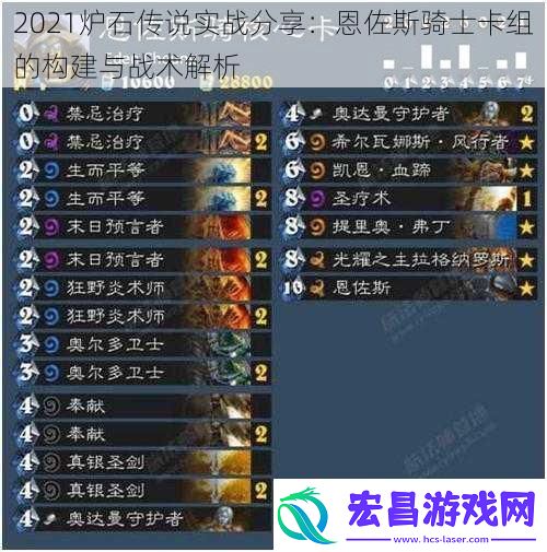 2021炉石传说实战分享