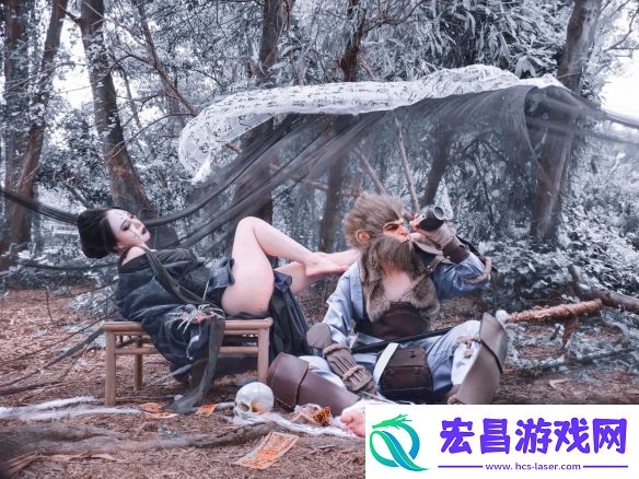 越南小姐姐COS黑神话蜘蛛精四妹