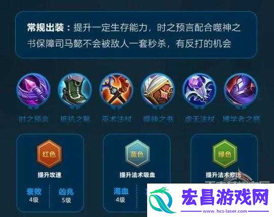 司马懿铭文打法攻略详解
