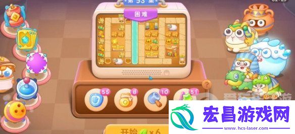 保卫萝卜4法老归来第53关怎么打法老归来第53关打法攻略