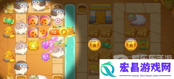 保卫萝卜4法老归来第53关怎么打法老归来第53关打法攻略