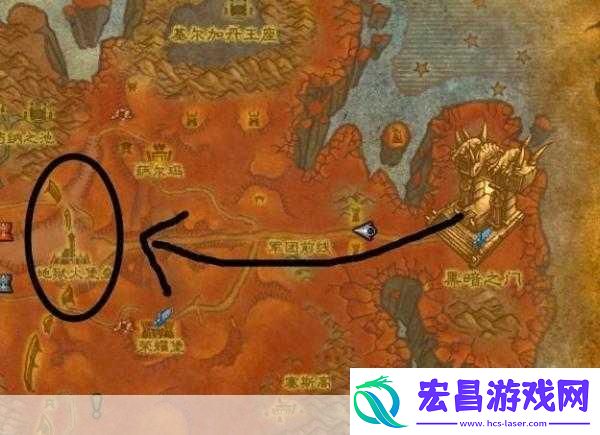 魔兽怀旧服玛瑟里顿巢穴入口位置详解
