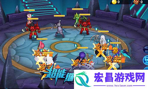 超能继承者英雄觉醒开场加BUFF全员嗨到爆