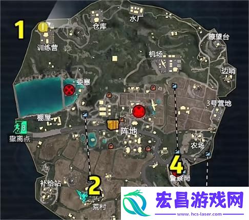 和平精英地铁逃生文件柜位置在哪