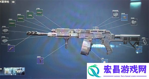 三角洲行动S12k满配怎么改装