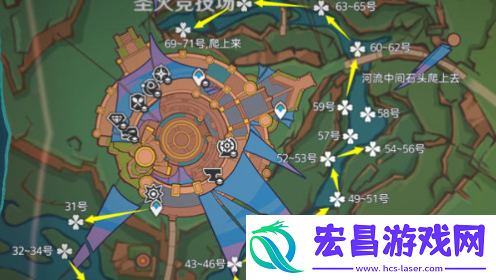 原神5.1灼灼彩菊在哪刷新