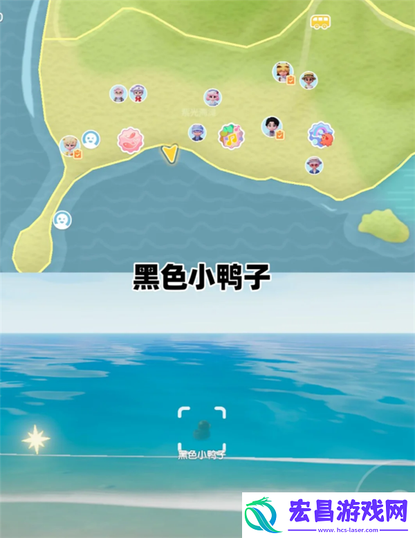 8月13日心动小镇小黄鸭位置和家具气泡位置