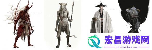 黑神话曝海量全新角色设定图