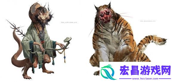 黑神话曝海量全新角色设定图
