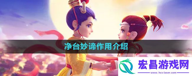 梦幻西游净台妙谛宝宝有什么用