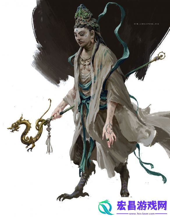 黑神话曝海量全新角色设定图