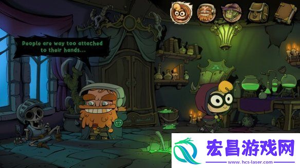 手绘风奇幻冒险游戏Red