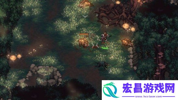 像素风角色扮演游戏Drova