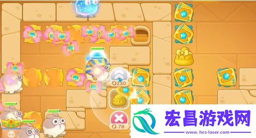 保卫萝卜4法老归来第79关过关攻略分享