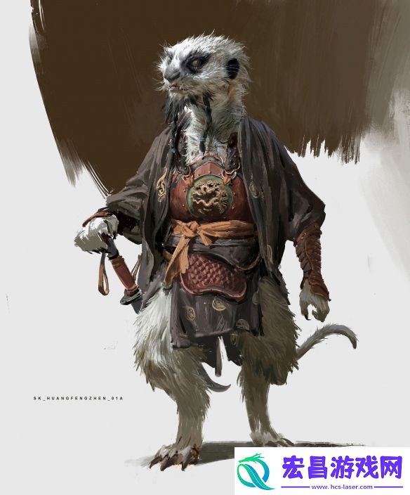 黑神话曝海量全新角色设定图