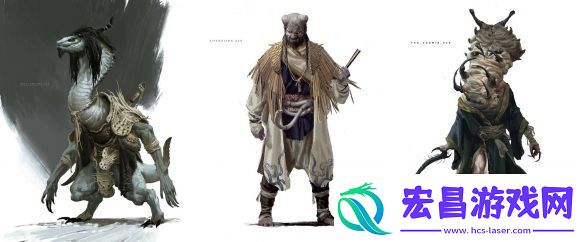 黑神话曝海量全新角色设定图