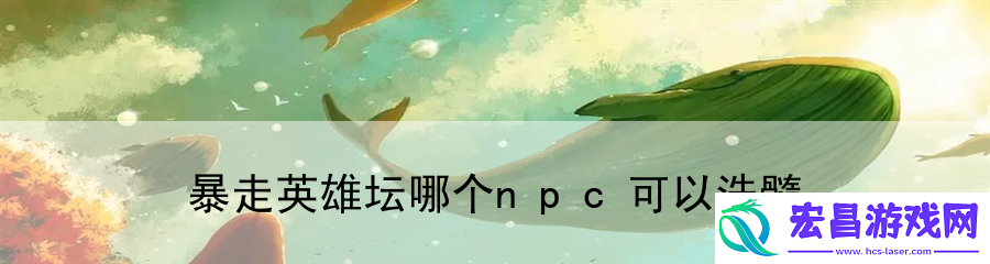 暴走英雄坛哪个npc可以洗髓